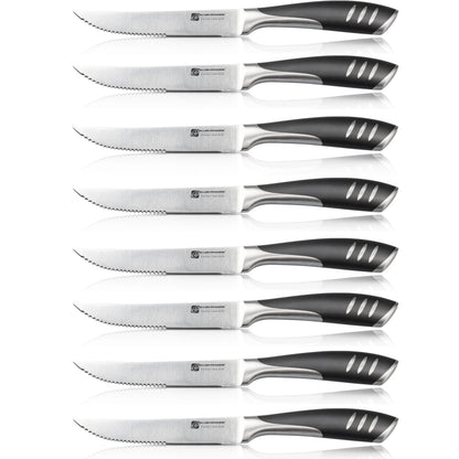 Steak knife Cutlery Kitchen Accessories Tools Table Knife Stainless Steel serrated steak knife Kitchen Knife 4/6/8/ piece set