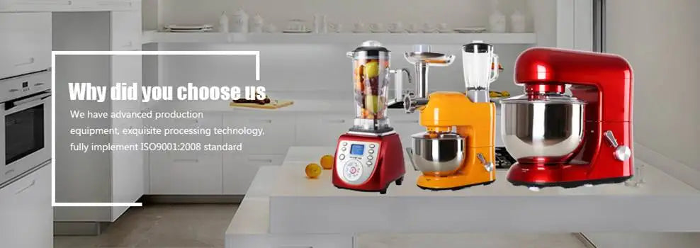6.5L Food Mixer Commercial Food Processor 1300W Stand Mixer