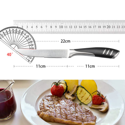 Steak knife Cutlery Kitchen Accessories Tools Table Knife Stainless Steel serrated steak knife Kitchen Knife 4/6/8/ piece set