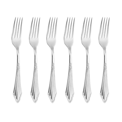 6pcs Table Spoons Set of 6 Stainless Steel Tablespoon Soup Spoon Set Royal 6 Pieces Dinner Spoon for Kitchen/Home/Restaurant