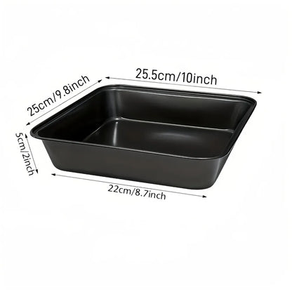 Nonstick Rectangular Carbon Steel Roasting Pan | Rustproof Baking Tray for Bread Cake Professional Kitchen Utensils Carbon Steel