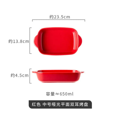 Bread Pan for Baking Tools and Accessories Oven Tray Kitchen Utensil Porcelain Dishes Cooking Utensils Bakeware Ceramic Pans Bar
