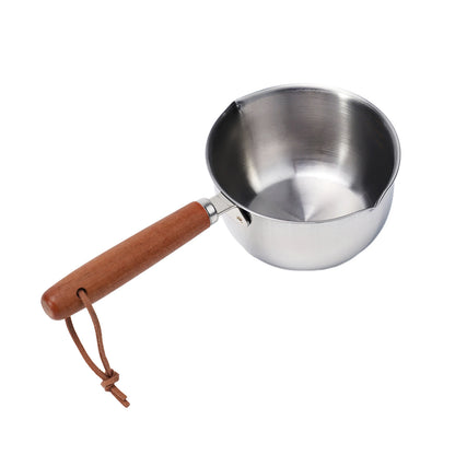 Stainless Steel Hot Oil Pot Milk Pan Stainless Steel Sauce Small Saucepan Cooking Boiling Butter Warmer Melting Kitchen Pan