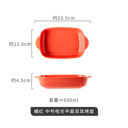 Bread Pan for Baking Tools and Accessories Oven Tray Kitchen Utensil Porcelain Dishes Cooking Utensils Bakeware Ceramic Pans Bar