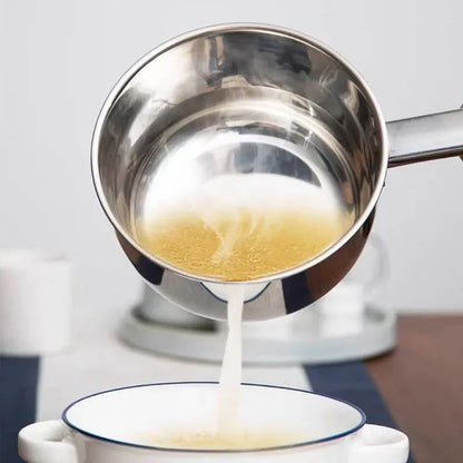 Stainless Steel Pan Pot Thickening Non-stick Suop Pan with Handle Milk Pot Hot Pot Household Cooking Tools Kitchen Utensils