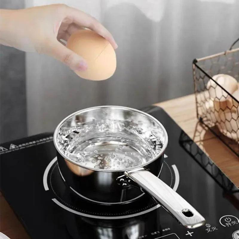 Stainless Steel Pan Pot Thickening Non-stick Suop Pan with Handle Milk Pot Hot Pot Household Cooking Tools Kitchen Utensils