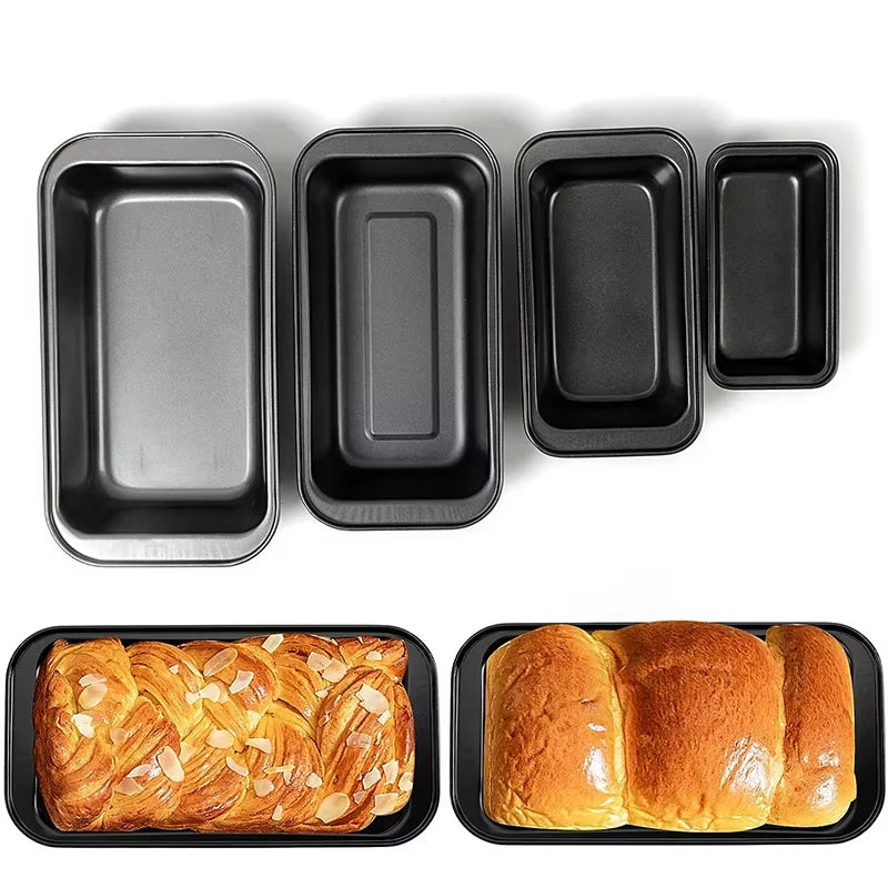 Nonstick Loaf Pan, Rectangle Carbon Steel Baking Toast Pan for Oven, Homemade Cakes, Breads, Meatloaf, Brownies Pound Cake Mold