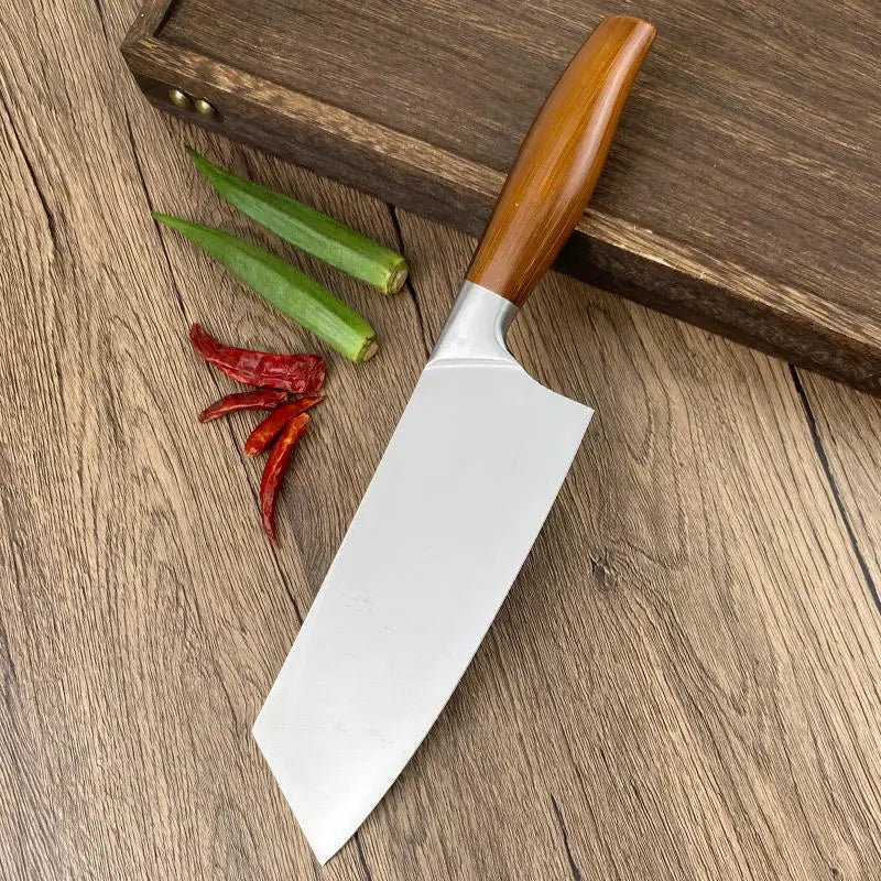 Kitchen Knife Stainless Steel Slicing Cleaver Japanese Chef Fish Cutting Vegetables Meat Cooking Knives Set Tools Kitchen Knives