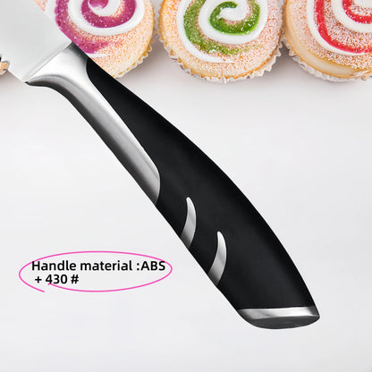 1/4/6/8 German High Carbon Stainless Steel Steak Knife Set Table Knife And Table Fork Set Double Forged Full Handle Dinner Knife