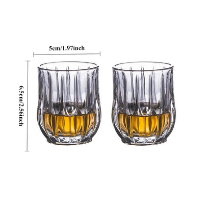 80ML/85ML Wine Glasses Luxury Cocktail Glass Sets Personalized Drinking Glasses Household Transparent Wine Glass New Year Gifts