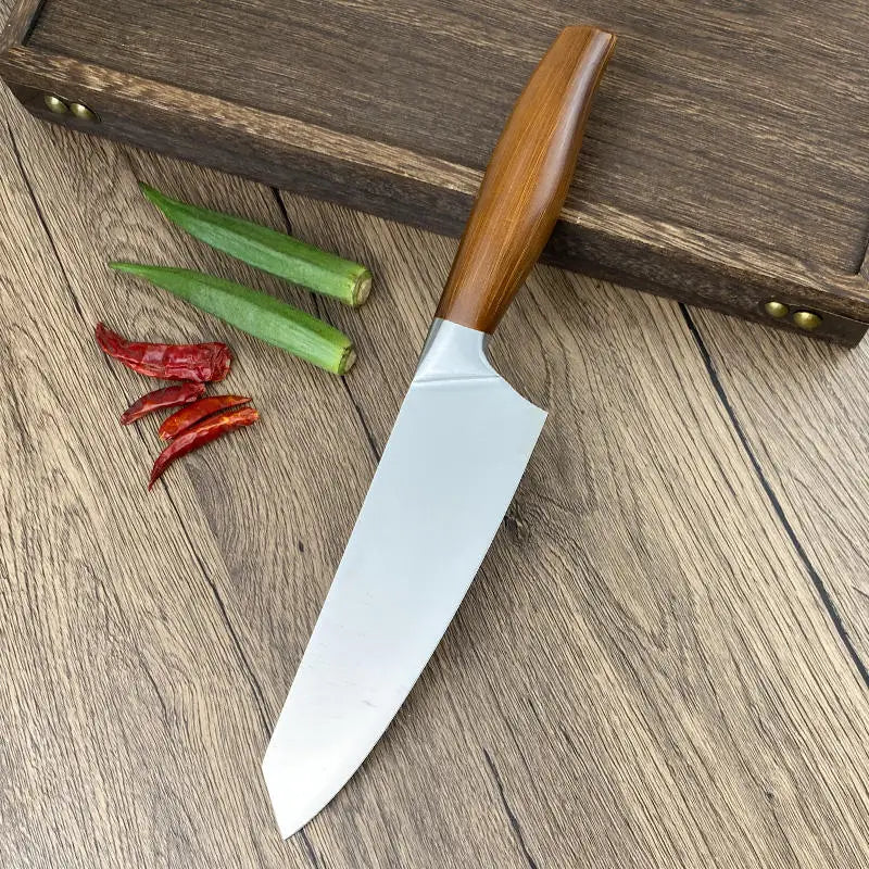 Kitchen Knife Stainless Steel Slicing Cleaver Japanese Chef Fish Cutting Vegetables Meat Cooking Knives Set Tools Kitchen Knives