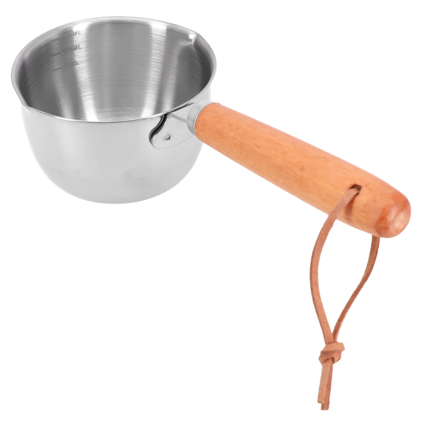 Stainless Steel Hot Oil Pot Milk Pan Stainless Steel Sauce Small Saucepan Cooking Boiling Butter Warmer Melting Kitchen Pan