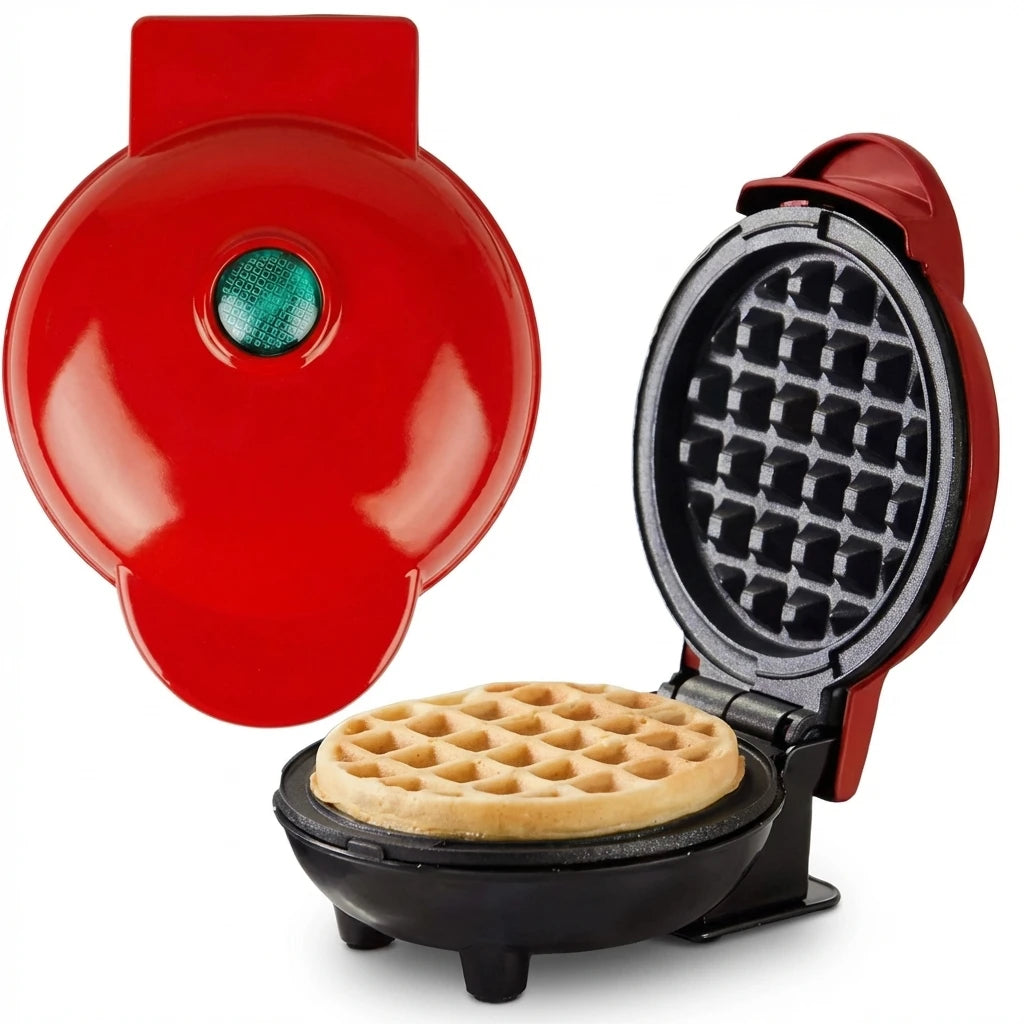 Sandwich Cake Baking Tray, Household Breakfast Electric Baking Pan, Fully Automatic Multifunctional Mini Waffle Biscuit Machine