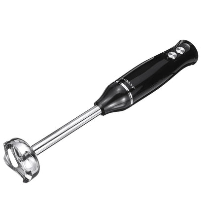 Hand Immersion Blender 500W 4-in-1 Stainless Steel Stick Food Mixer 700ml Mixing Beake 500ml Processor Whisk