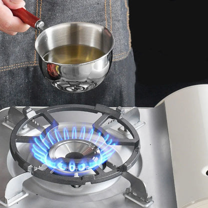 Stainless Steel Hot Oil Pot Milk Pan Stainless Steel Sauce Small Saucepan Cooking Boiling Butter Warmer Melting Kitchen Pan