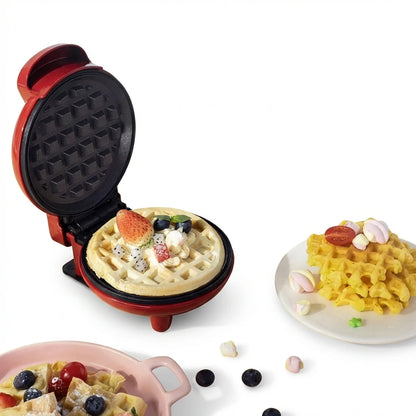 Sandwich Cake Baking Tray, Household Breakfast Electric Baking Pan, Fully Automatic Multifunctional Mini Waffle Biscuit Machine