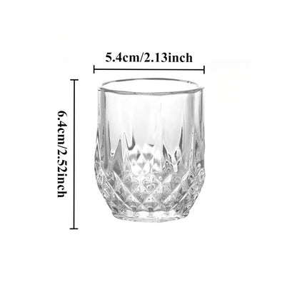 80ML/85ML Wine Glasses Luxury Cocktail Glass Sets Personalized Drinking Glasses Household Transparent Wine Glass New Year Gifts