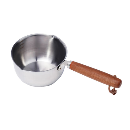 Stainless Steel Hot Oil Pot Milk Pan Stainless Steel Sauce Small Saucepan Cooking Boiling Butter Warmer Melting Kitchen Pan