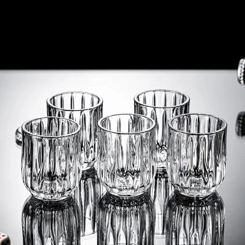 80ML/85ML Wine Glasses Luxury Cocktail Glass Sets Personalized Drinking Glasses Household Transparent Wine Glass New Year Gifts