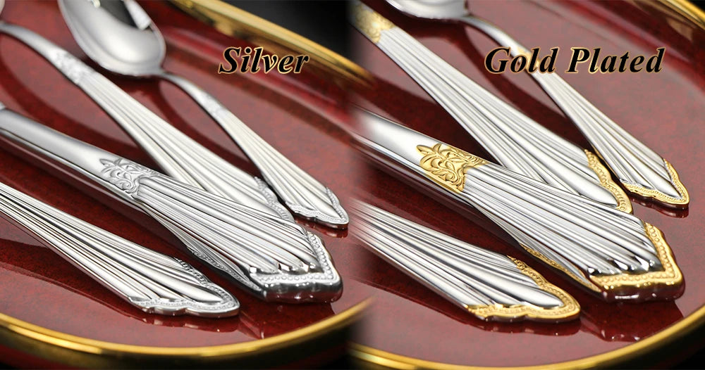Royal Pack of 6 Table Knives Mirror Polished Set of 6 Dinner Knife Dishwasher Safe Suitable for Home Use Kitchen Pub
