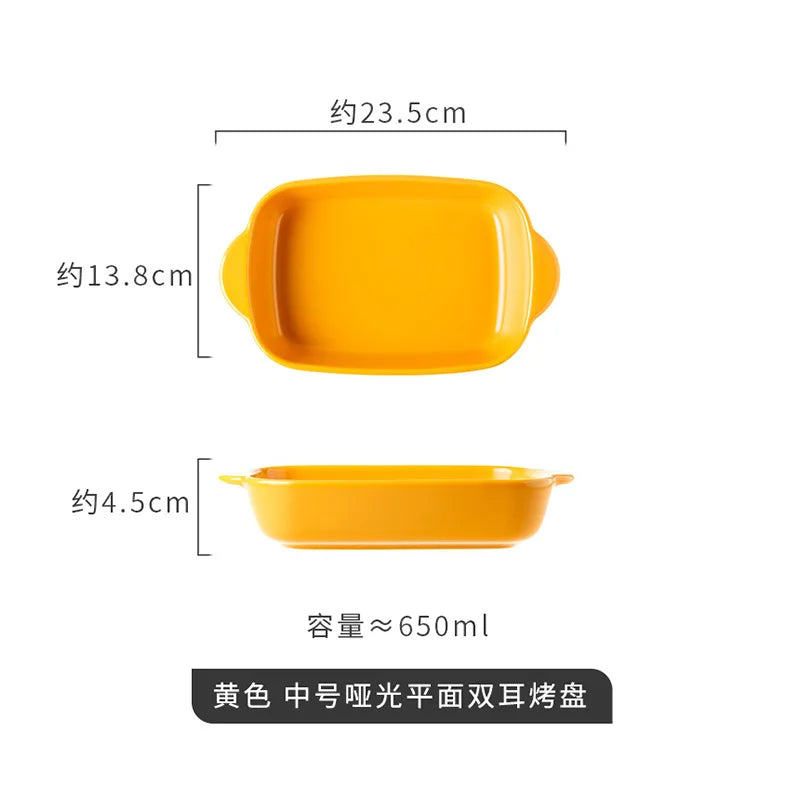 Bread Pan for Baking Tools and Accessories Oven Tray Kitchen Utensil Porcelain Dishes Cooking Utensils Bakeware Ceramic Pans Bar