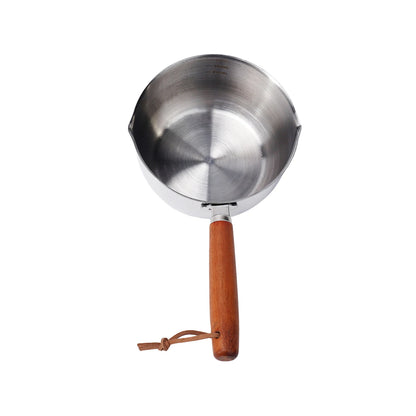 Stainless Steel Hot Oil Pot Milk Pan Stainless Steel Sauce Small Saucepan Cooking Boiling Butter Warmer Melting Kitchen Pan