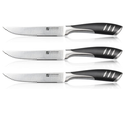 Steak knife Cutlery Kitchen Accessories Tools Table Knife Stainless Steel serrated steak knife Kitchen Knife 4/6/8/ piece set
