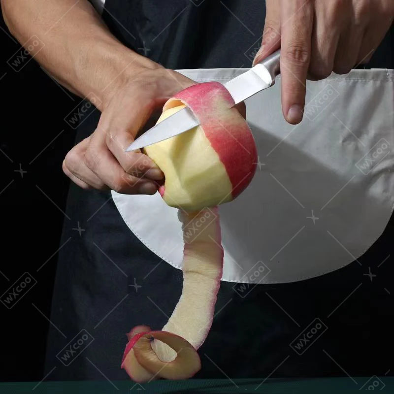 All Steel Kitchen Knife Set 7inch Santoku Knife Multi-Purpose Butcher Knife Bread Cutting Melon Fruit Knife Kitchen Accessories