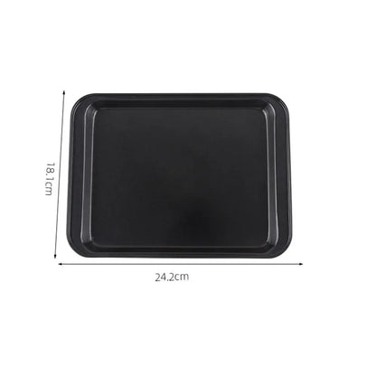 Easy Clean Rectangle Baking Pan High Temperature Resistance DIY Baking for Kitchen Carbon Steel Baking Non-Stick Baking Tray