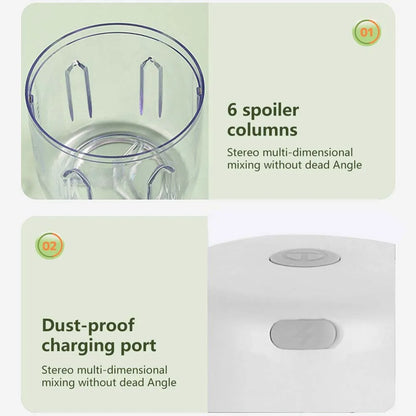 100ML/250ML Electric Garlic Chopper, Portable Food Processor, Rechargeable Vegetable Chopper Blender for Nuts Chili Onion
