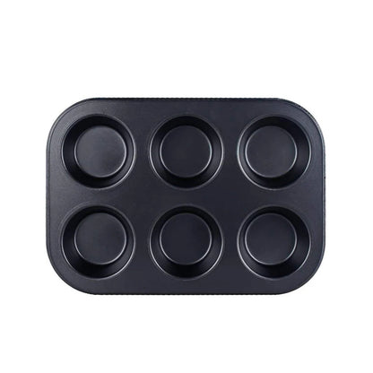 1pack Muffin Pan 6/12 Cups Square Cupcake Pan Muffin Tray Cupcake Mold Muffin Pan Carbon Steel Baking Pan Non Stick Bakeware